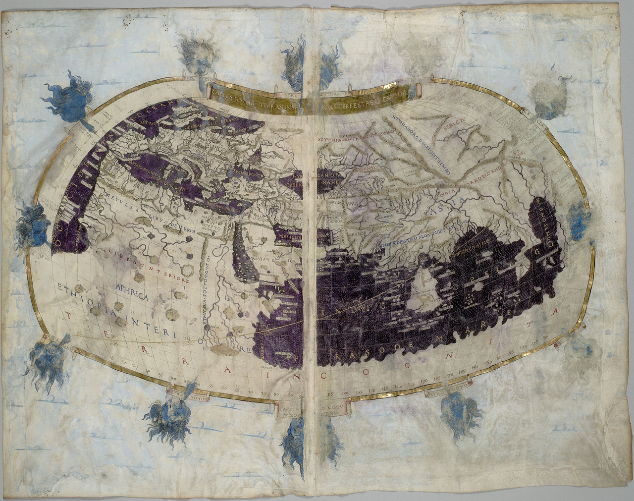 Карта мира из географии клавдия птолемея. Из истории создания карт